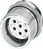 M23 Apparaatconnector 1619867 CA-09S1N8A6Y00 Zilver Phoenix Contact Inhoud: 1 stuk(s)