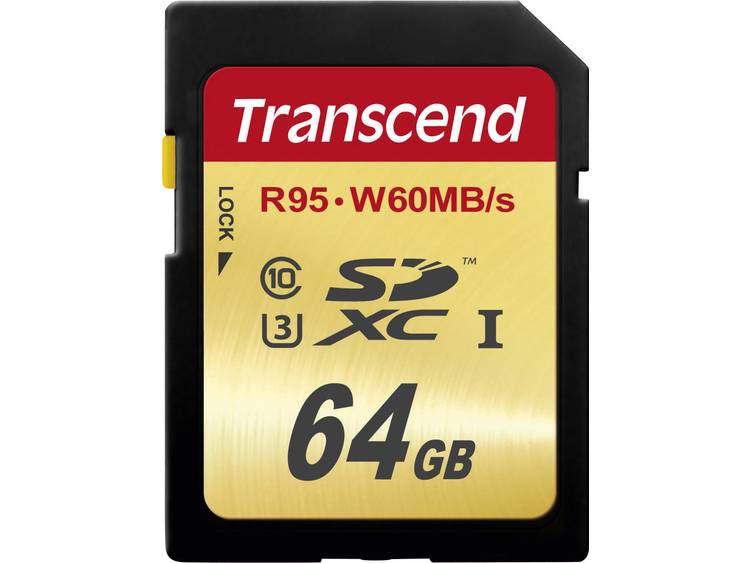 Transcend SD Kaart SDXC 64GB Class 10