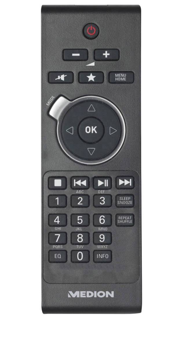 Medion Life® P85035 (MD 87090) Internetradio DAB+, VHF (FM) AUX, Internetradio, USB Geschikt voor DLNA Zwart-3