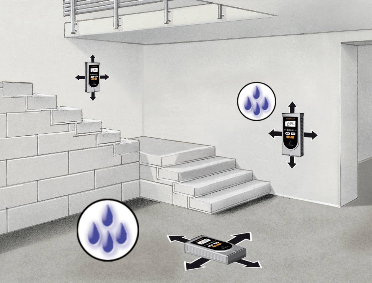 Laserliner MoistureFinder meter voor hout- en bouwvocht-1
