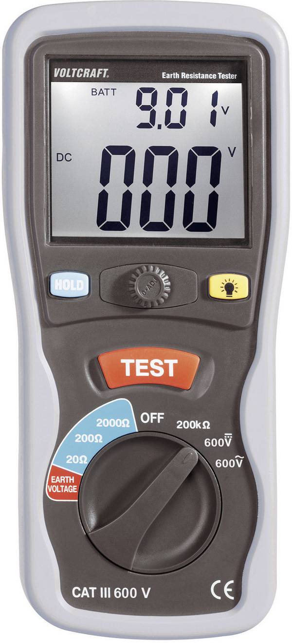 VOLTCRAFT ET-02 Aardingsmeter