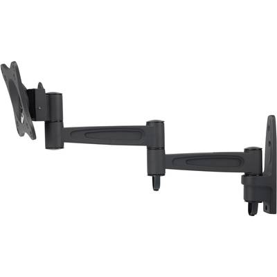 Wandsteun voor schermen met meerdere gewrichten voor flexibele positionering. Geschikt voor monitors of televisies in kantoren of woonkamers.