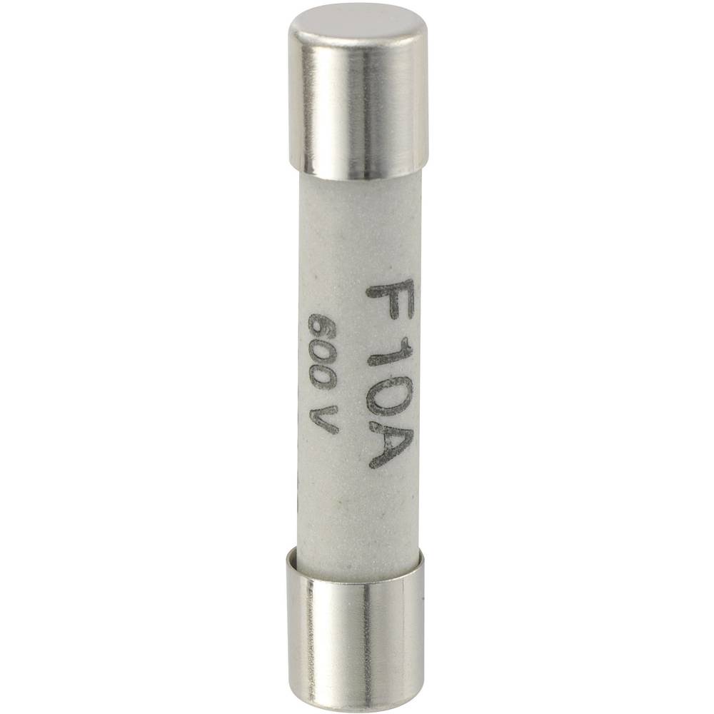 VOLTCRAFT Reservezekering (Ø x l) 6.3 mm x 32 mm 10 A 600 V Snel -F- Inhoud: 1 stuk(s)