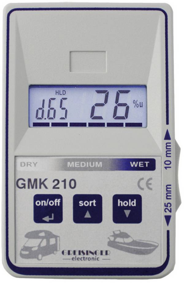 Greisinger GMK 210 Materiaalvochtmeter