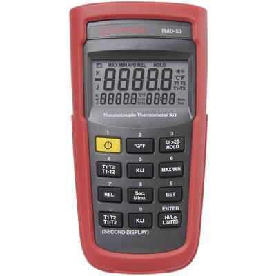 Beha Amprobe TMD-53  Temperatuurmeter Kalibratie (ISO) -50 - +1350 °C Sensortype K, J 