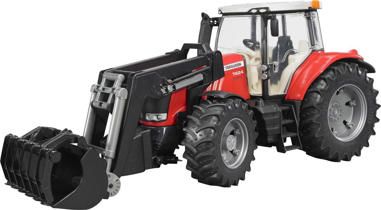 Bruder Massey Fergson 7600 met voorlader