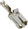 TE Connectivity 341001-3 Platte stekker (female) Vibratieveilig Insteekbreedte: 6.35 mm Insteekdikte: 0.81 mm 180 ° Ongeïsoleerd Zilver 1 stuk(s)