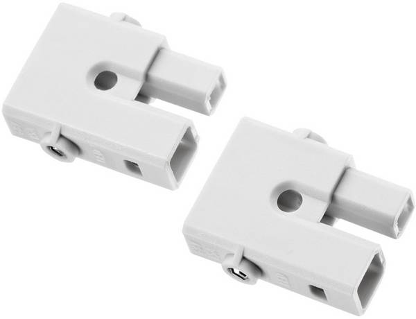 Adels-Contact 145102 AC 162 STS 2 LED GREY Verbindingsstuk 1 stuk(s)