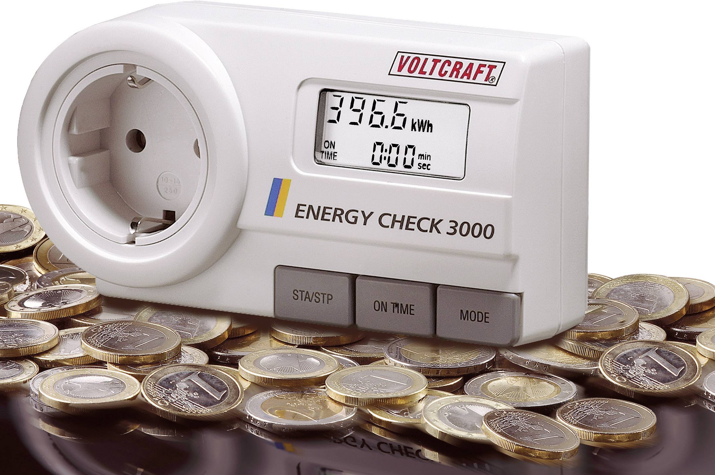 Conrad Voltcraft Energy Monitor 3000 Kaufen VOLTCRAFT Energy Check 3000 Energiekostenmeter | Conrad.nl