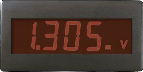 VOLTCRAFT DVM230RN Digitaal inbouwmeetapparaat ±199,9 mV (willekeurig uit te breiden door voorschakeling van weerstanden)