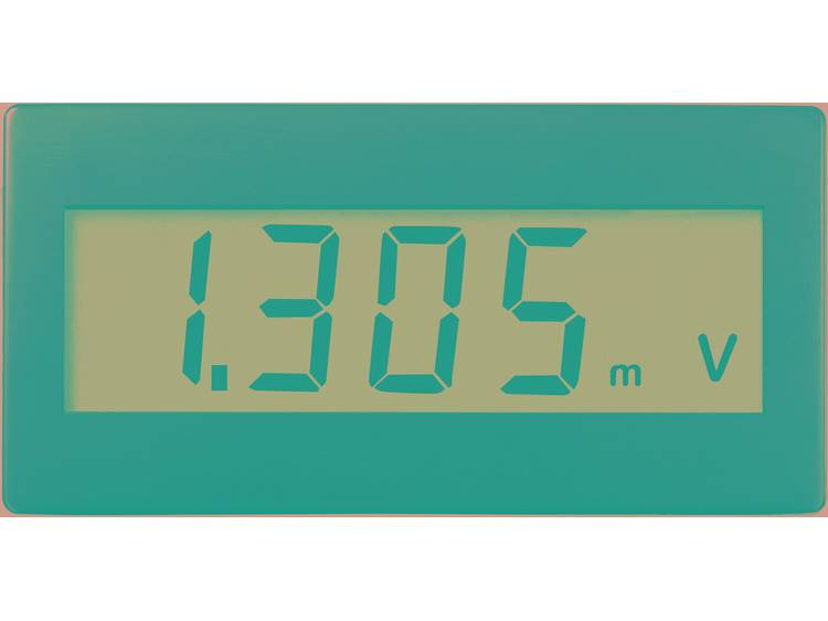 VOLTCRAFT DVM230W Digitale inbouwmeter, paneelmeter Inbouwmaten 45 x 22 mm