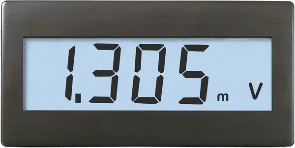 VOLTCRAFT DVM330W Digitaal inbouwmeetapparaat ±199,9 mV (willekeurig uit te breiden door voorschakeling van weerstanden)