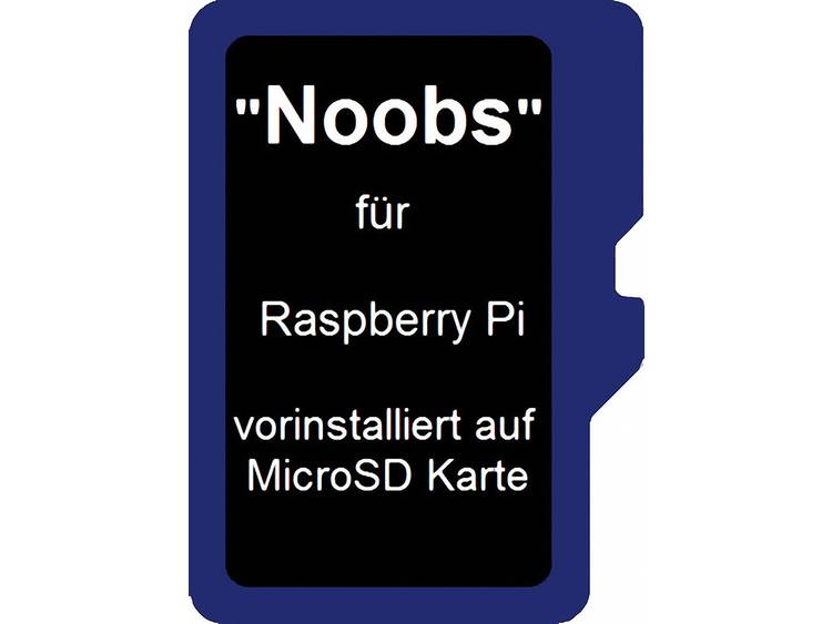 Raspberry PiÂ® Noobs (Version 3.1.1) Besturingssysteem 16 GB Geschikt voor: Raspberry Pi