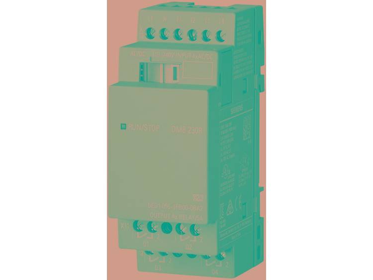 Siemens LOGO! DM8 230R 0BA2 PLC-uitbreidingsmodule 6ED1055-1FB00-0BA2 115 V-AC, 230 V-AC, 115 V-DC, 