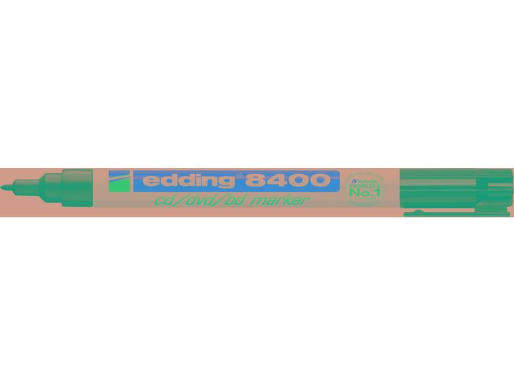 Cd marker Edding 8400 rond groen 0.5-1.0mm