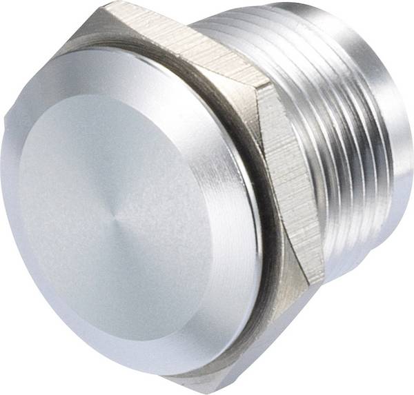TRU COMPONENTS 1272974 M01 Blindstop Opdrukmotief Zonder opdruk   Zilver 1 stuk(s)