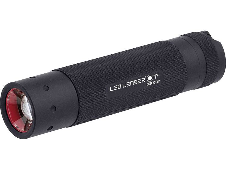 LED Lenser T² LED Zaklamp Werkt op batterijen 240 lm 98 g Zwart