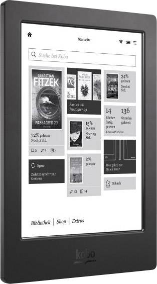 Kobo Glo HD eBook Reader zwart - verblindingsvrij met E Ink-scherm ... Kobo Glo HD eBook Reader zwart - verblindingsvrij met E Ink-scherm ...
