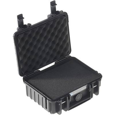 B & W International Outdoor-koffer  outdoor.cases Typ 500 2.3 l (b x h x d) 230 x 180 x 90 mm Zwart 500/B/SI