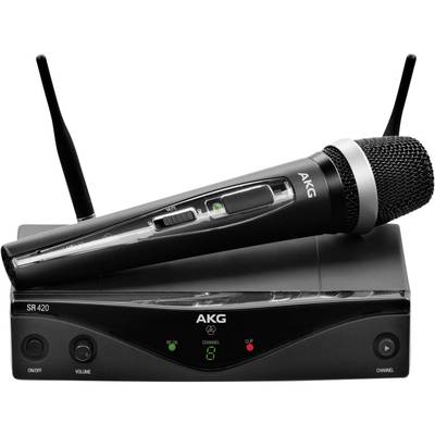 AKG WMS420 VOCAL SET D 5 ISM  Draadloze microfoonset Zendmethode:Radiografisch 