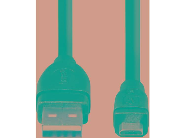 Hama USB 2.0 Aansluitkabel [1x USB 2.0 stekker A 1x USB 2.0 stekker micro-B] 0.25 m Zwart Vergulde s