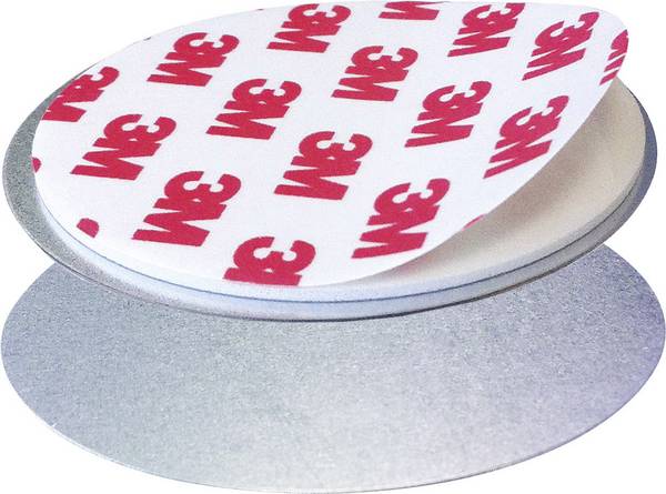 ABUS Magnet Befestigungsset für Rauchmelder Magneetbevestiging voor rookmelder  Incl. magneetbevestiging  (Ø x h) 69 mm x 6 mm