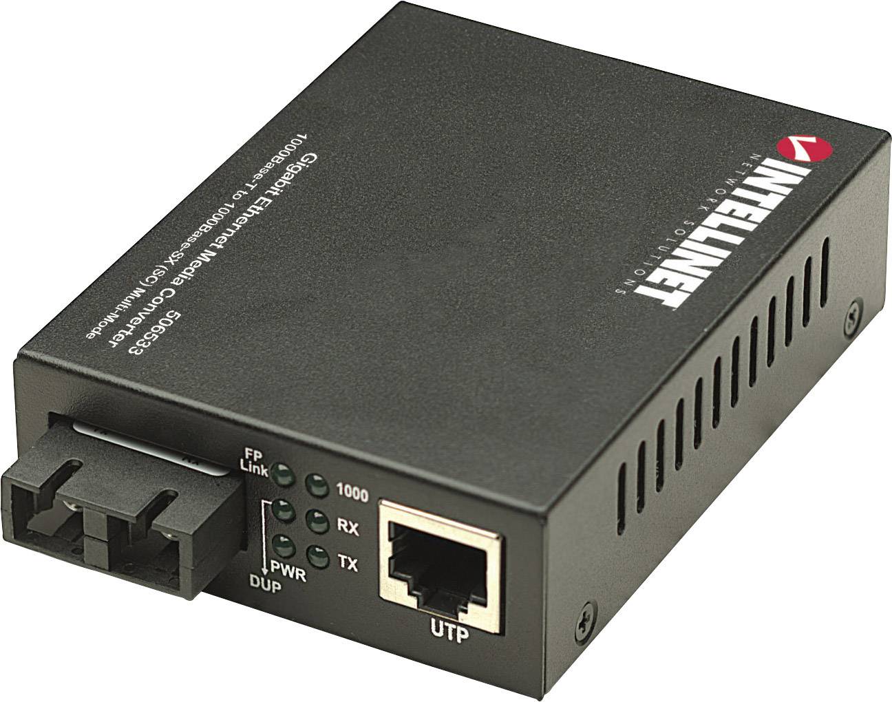 Intellinet 506533 Netwerk mediaconverter LAN, SC Duplex 1 GBit/s
