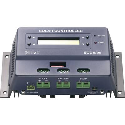 IVT SCDplus 15A Laadregelaar voor zonne-energie PWM 12 V, 24 V 15 A