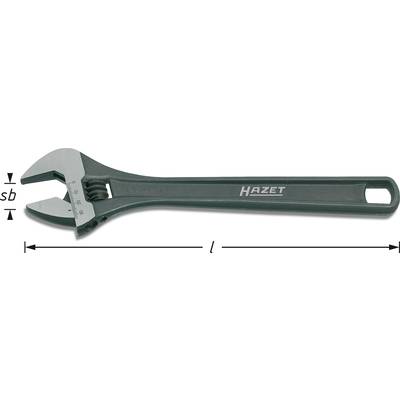 Hazet HAZET 279-4 Engelse sleutel  13 mm  DIN ISO 6787