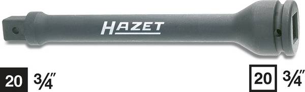 Hazet 1005S-7 1005S-7 Dopsleutelverlenging 20 mm 3/4 inch Aandrijving 3/4" (20 mm) 175 mm 1 stuk(s)