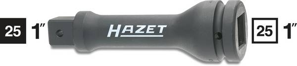 Hazet 1105S-7 1105S-7 Dopsleutelverlenging  1 inch Aandrijving 1" (25 mm) 180 mm 1 stuk(s)