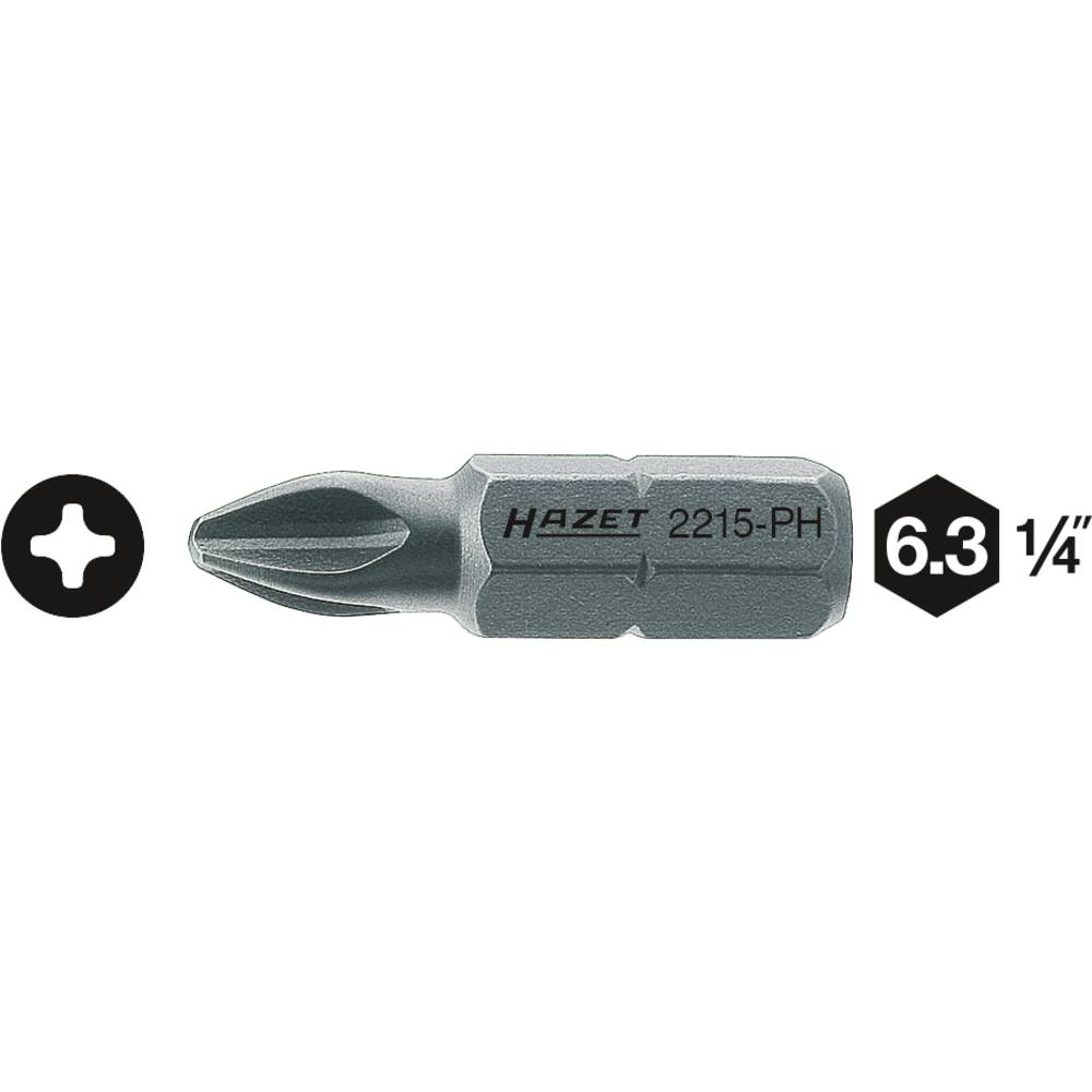 Hazet HAZET 2215-PH4 Kruis-bit PH 4 Speciaal staal C 6.3 1 stuk(s)
