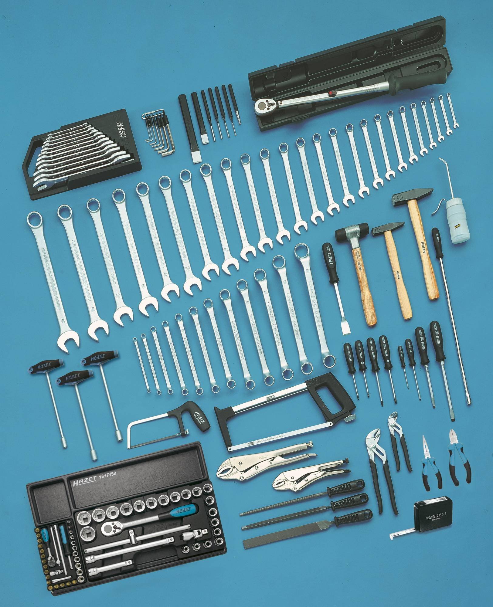 Hazet 0-174/151 Gereedschapsset Handwerker 151-delig