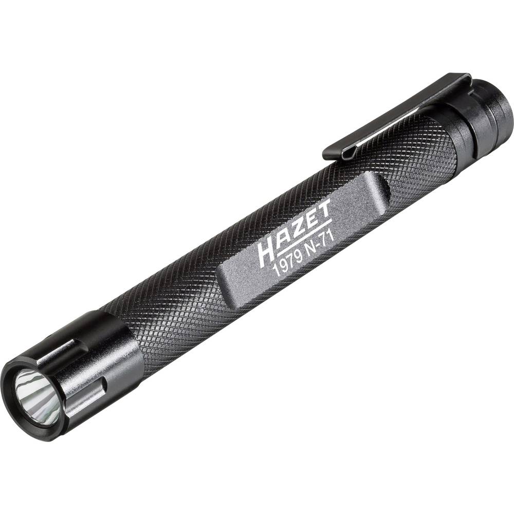Hazet 1979N-71 Penlight werkt op batterijen LED 139 mm Zwart