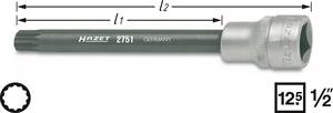Conrad Hazet HAZET 2751 Dopsleutel-bitinzet 1/2" (12.5 mm) aanbieding