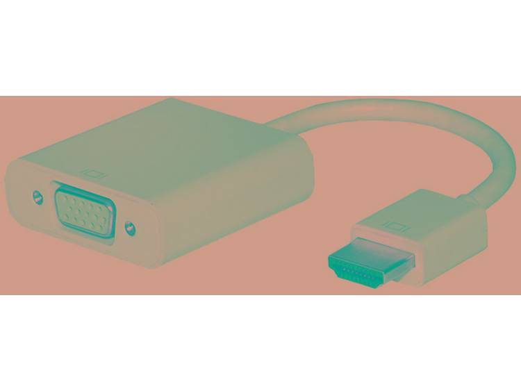 Inakustik HDMI-converter HDMI A VGA AV Converter [1x HDMI-stekker => 1x VGA bus, Jackplug male 3.5 m