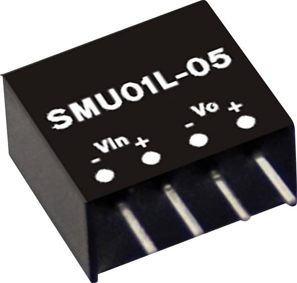 MEAN WELL SMU01M-09 DC/DC-converter 5 V/DC 1 W Aantal uitgangen: 1 x Inhoud 1 stuk(s)