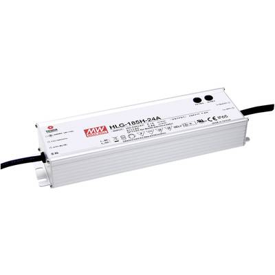 Mean Well HLG-185H-42A LED-driver, LED-transformator  Constante spanning, Constante stroomsterkte 184 W 4.4 A 42 V/DC PF