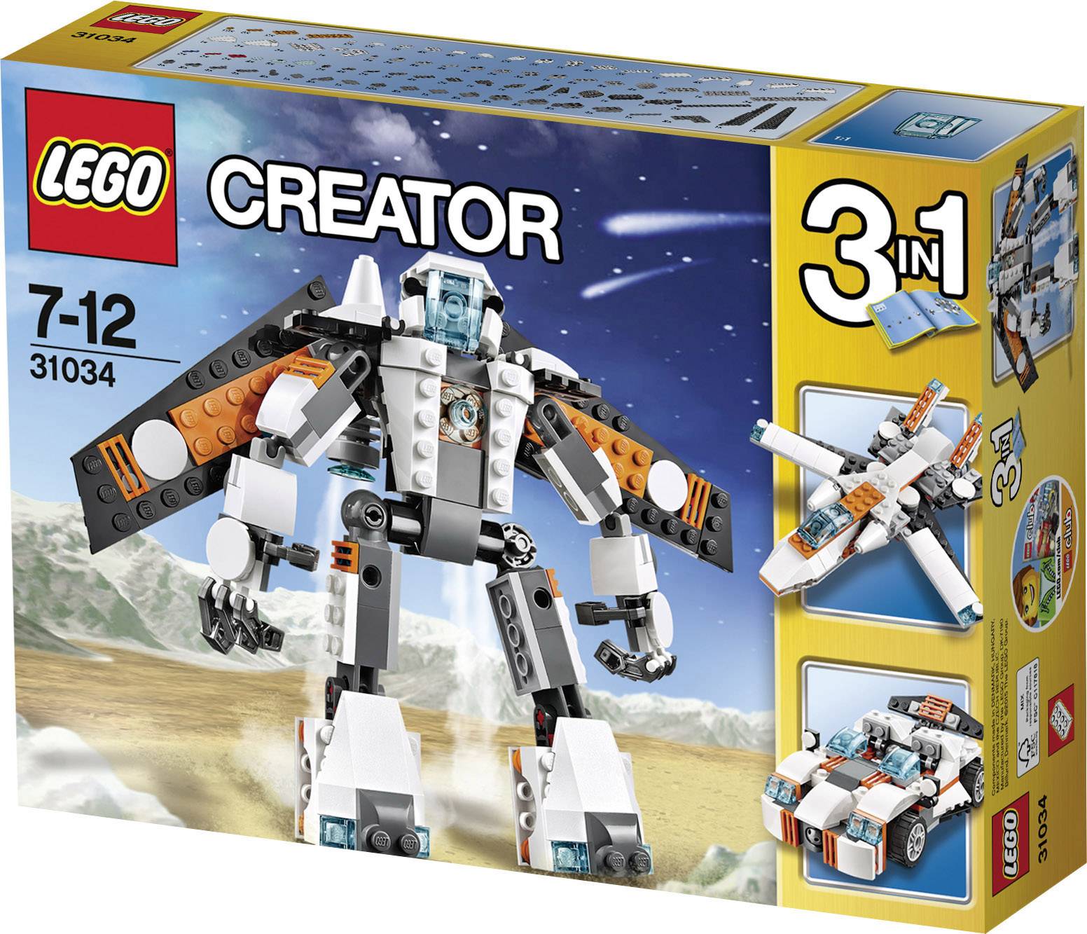 LEGO® CREATOR 31034 Ruimte Robot Conrad.nl