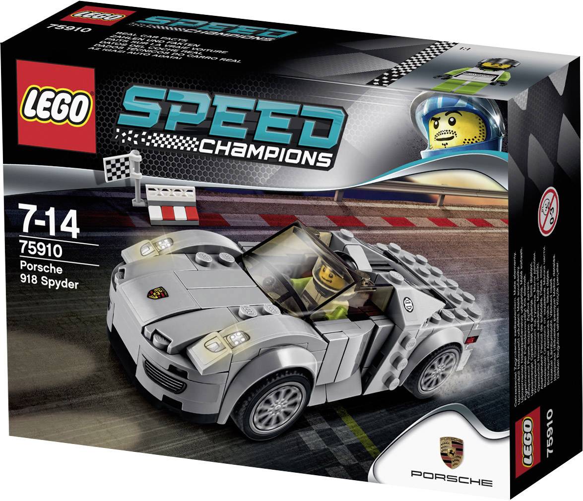 porsche 918 spyder lego speed champions