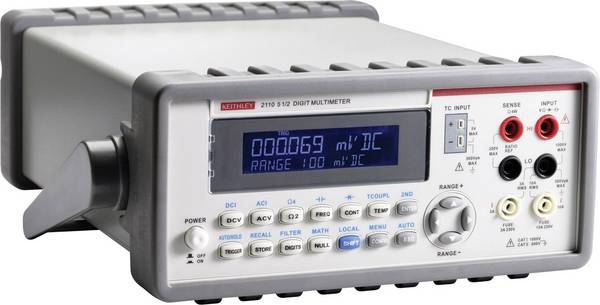 Keithley 2110-220 Bench multimeter Kalibratie (DAkkS) Digitaal DAkkS gekalibreerd  Weergave (counts): 5.5