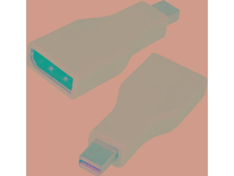 LogiLink DisplayPort Adapter [1x DisplayPort bus => 1x Mini-DisplayPort stekker] Wit