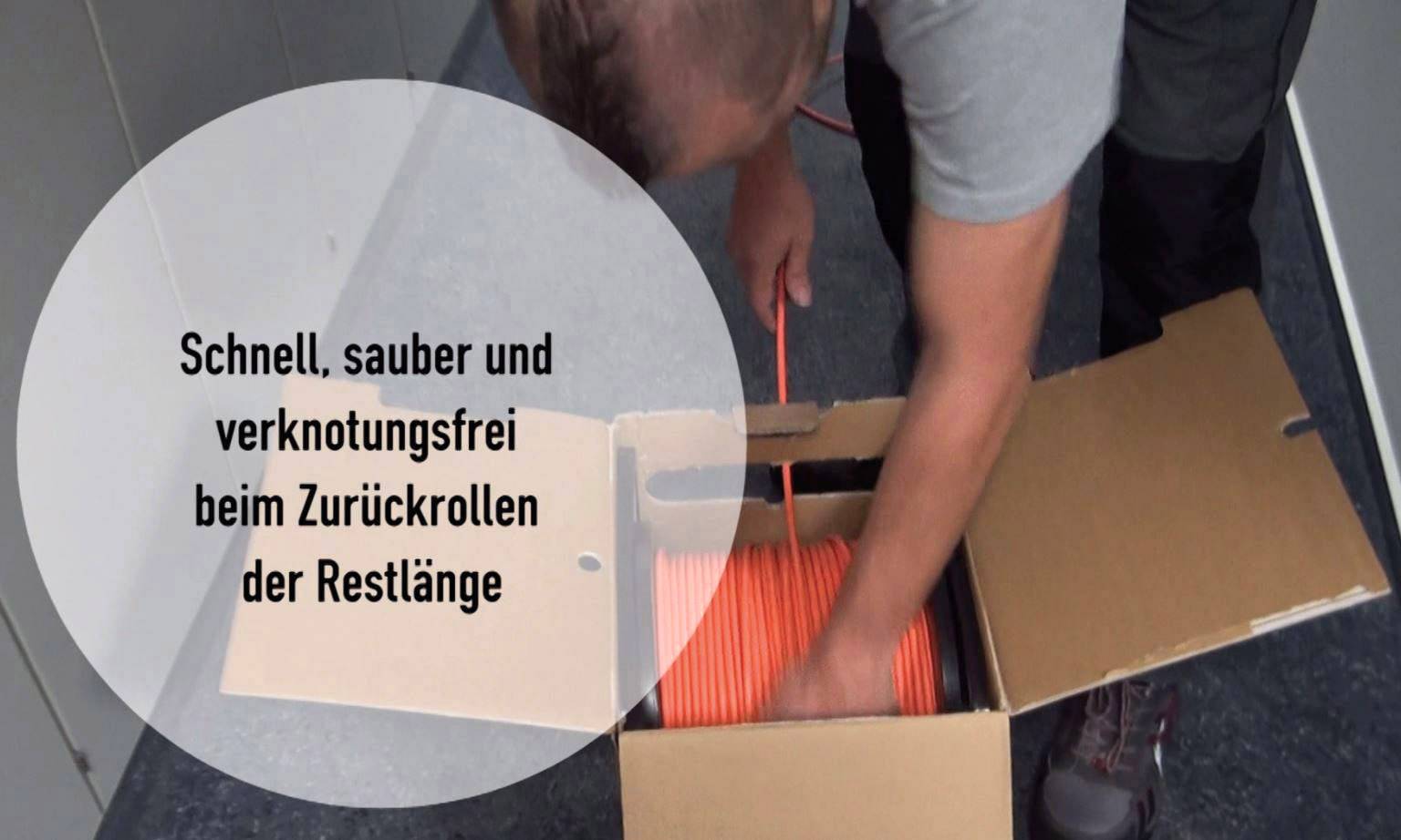 Faber Kabel 101196 Netwerkkabel CAT 7 S/FTP 8 x 2 x 0.25 mm² Oranje 100 m-3