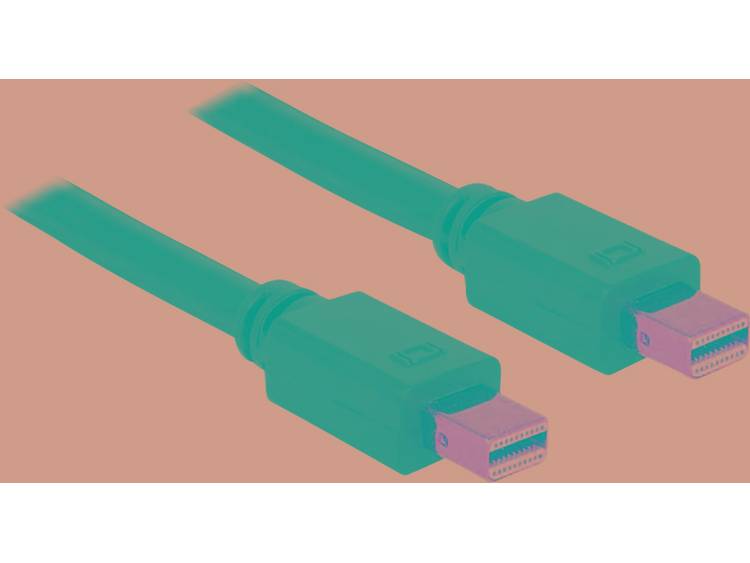Delock DisplayPort Aansluitkabel [1x Mini-DisplayPort stekker <=> 1x Mini-DisplayPort stekker] 1 m Z