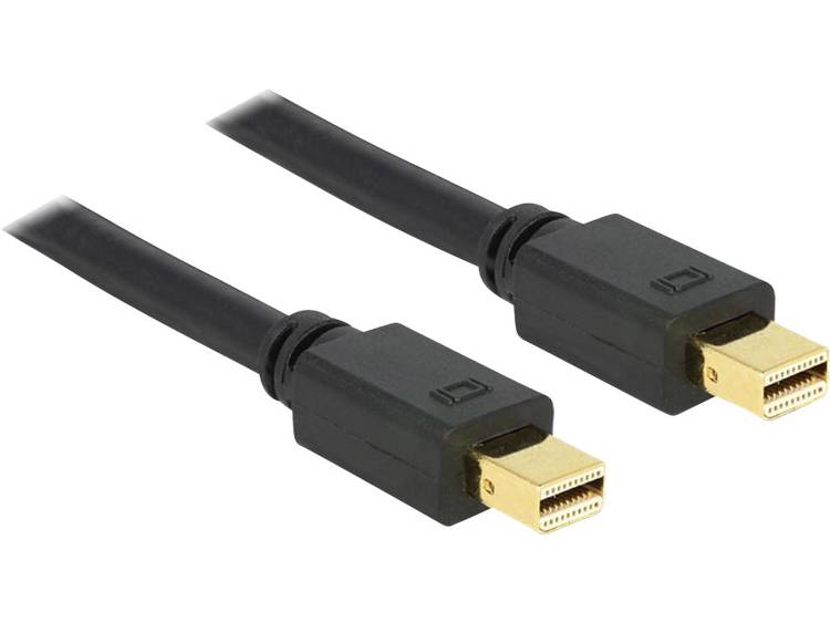 Delock DisplayPort Aansluitkabel [1x Mini-DisplayPort stekker <=> 1x Mini-DisplayPort stekker] 2 m Z