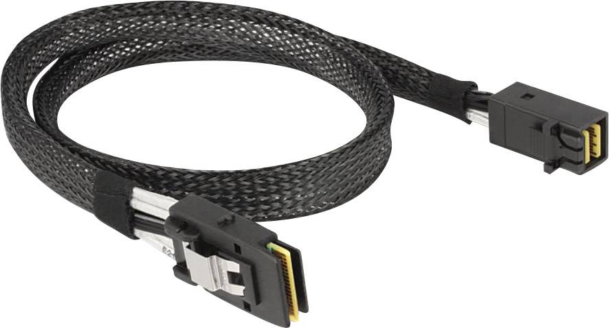 Delock HDD Aansluitkabel [1x Mini-SAS-stekker (SFF-8643) - 1x Mini-SAS-stekker (SFF-8643)] 0.50 m Zwart-1