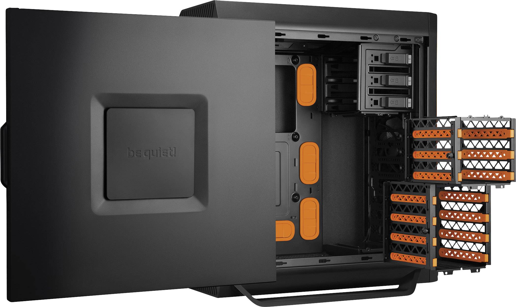BeQuiet Silent Base 800 Orange Miditower PCbehuizing, Gaming