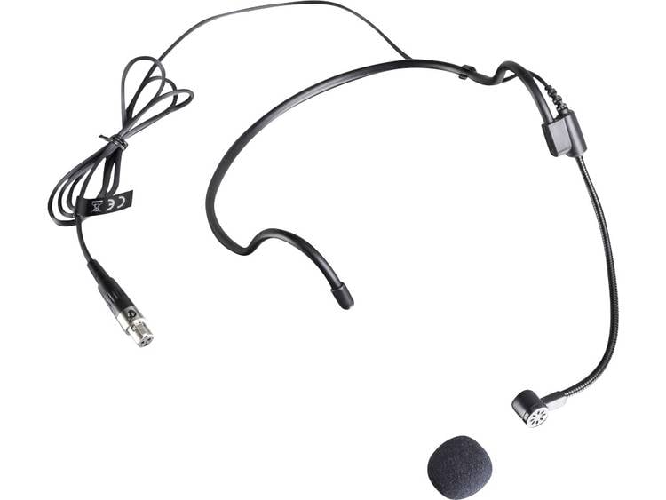 LD Systems LDWS100MH1 Headset Zangmicrofoon Kabelgebonden incl. windscherm