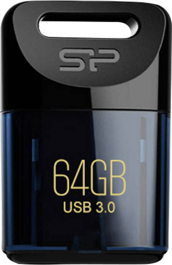 USB-stick 64GB Silicon Power USB3.0 J06 Diepblauw