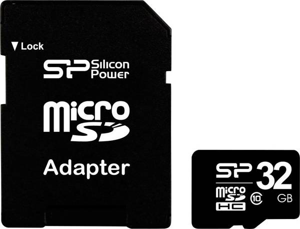 Silicon Power SP032GBSTH010V10SP geheugenkaart 32 GB MicroSDHC UHS-I Klasse 10